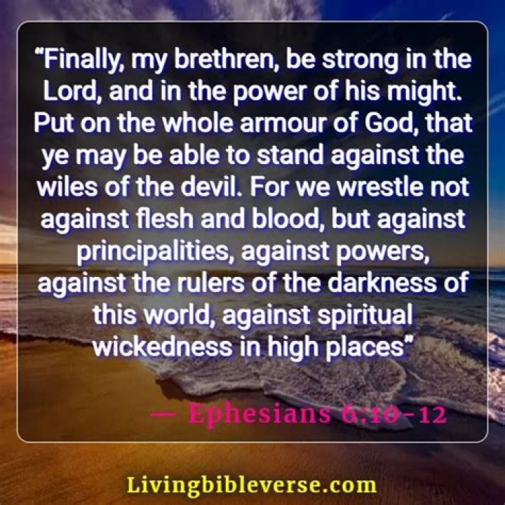 Bible Verses to Keep Evil Spirits Away KJV