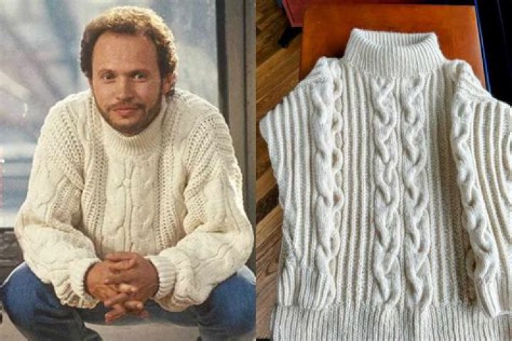 Billy Crystal's Iconic White Sweater in When Harry Met Sally