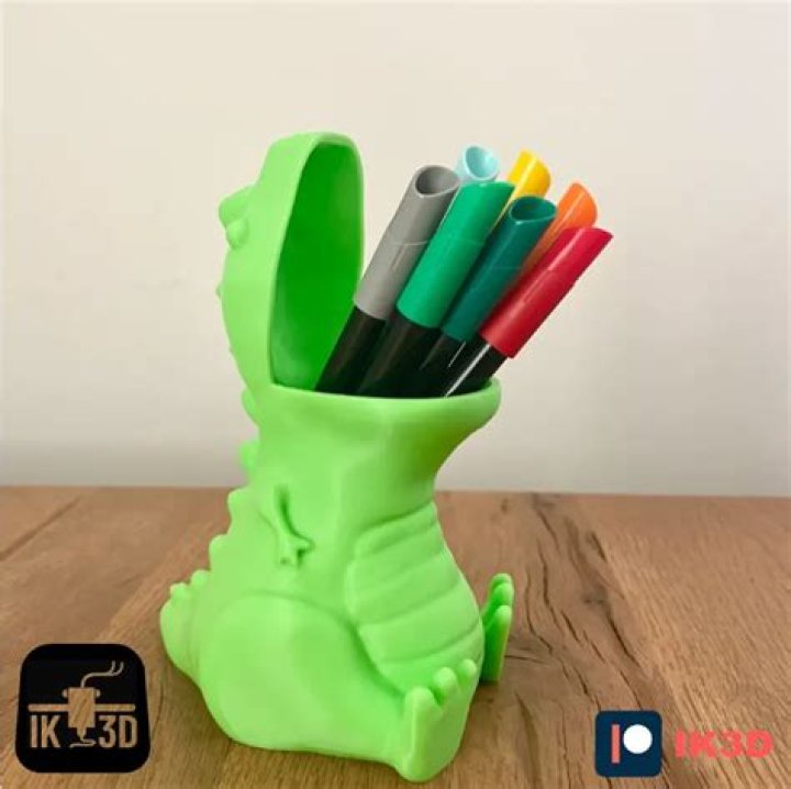 Unleash Your Creativity with the Chubby Dinosaur T-Rex Dino Pencil Holder