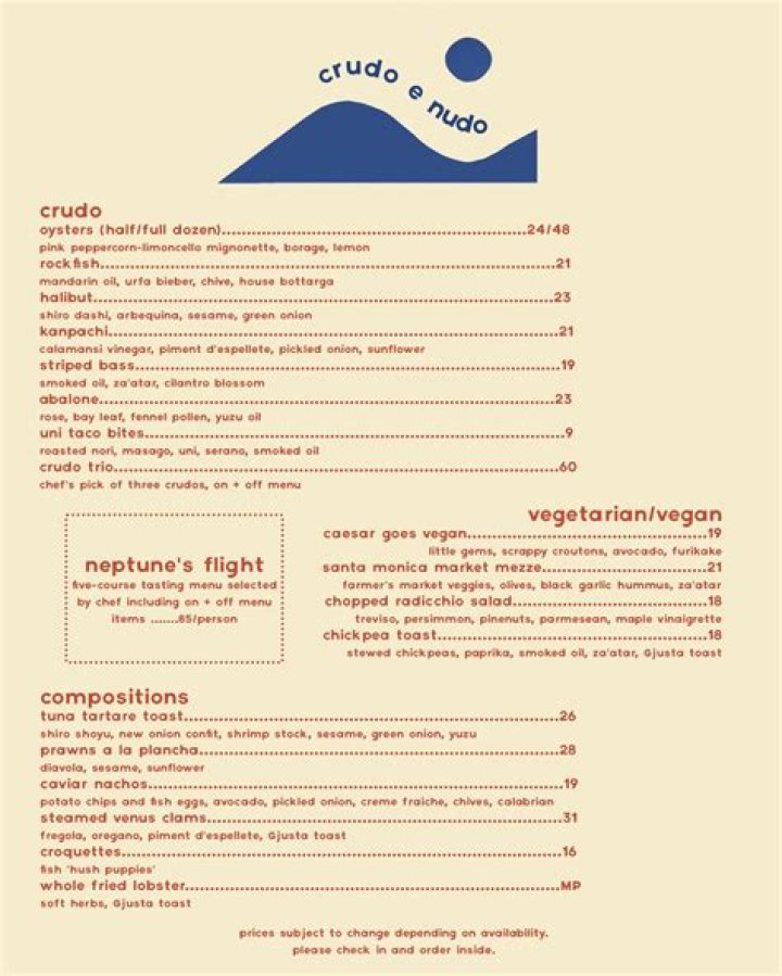 Exploring the Essence of Crudo e Nudo: A Celebration of Raw and Naked Flavors