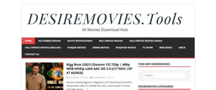 DesireMovies: Your Ultimate Destination for Movie Entertainment