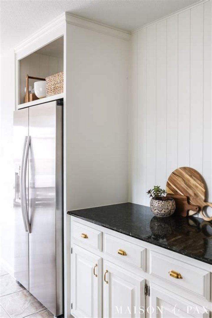 Transform Your Space with DIY Paneling Over Cabinet
