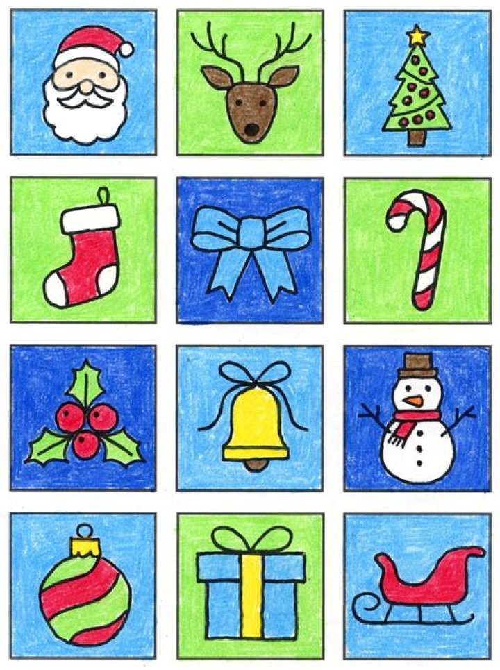 Easy Christmas Drawings: A Step-by-Step Guide for Everyone