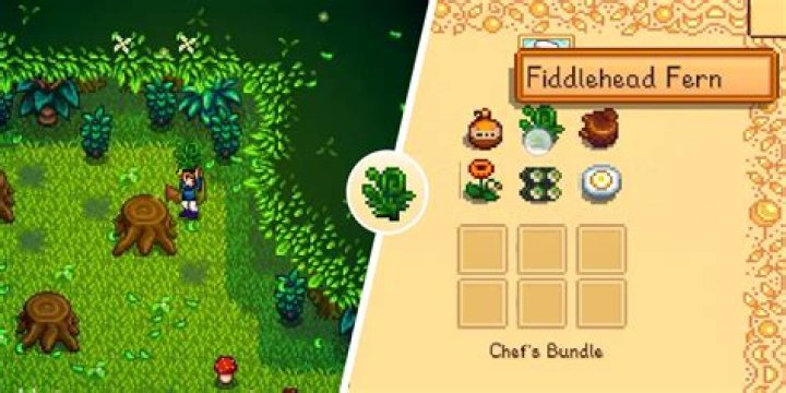 Discovering the Charm of Fiddlehead Fern in Stardew Valley