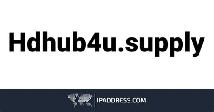 HDHub4U.Supply: Your Ultimate Source for High-Quality Entertainment