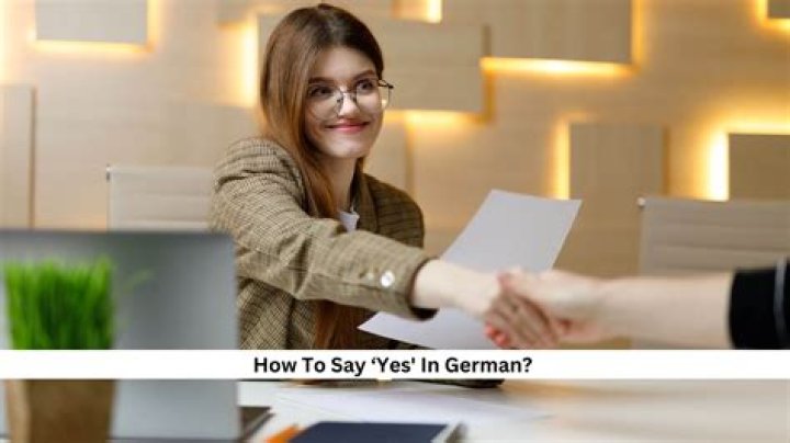 Unlocking the Power of Affirmation: How to Say Yes in German