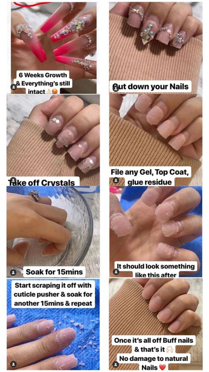 How to Take Off Acrylic Nails Safely and Effectively