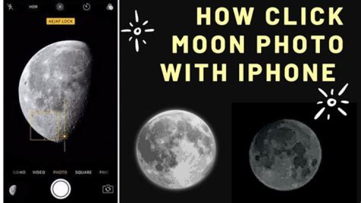 How to Take Pictures of the Moon with iPhone