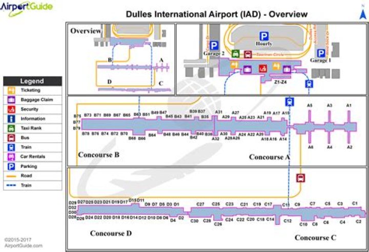 IAD Airport Map: Your Comprehensive Guide to Navigating Washington Dulles International Airport