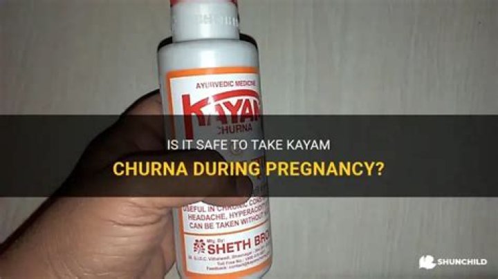 Kayam Churna During Pregnancy: Benefits, Uses, and Safety