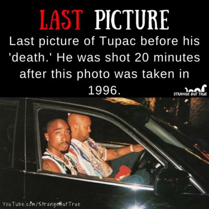 Last Picture of Tupac: A Deep Dive into the Iconic Image