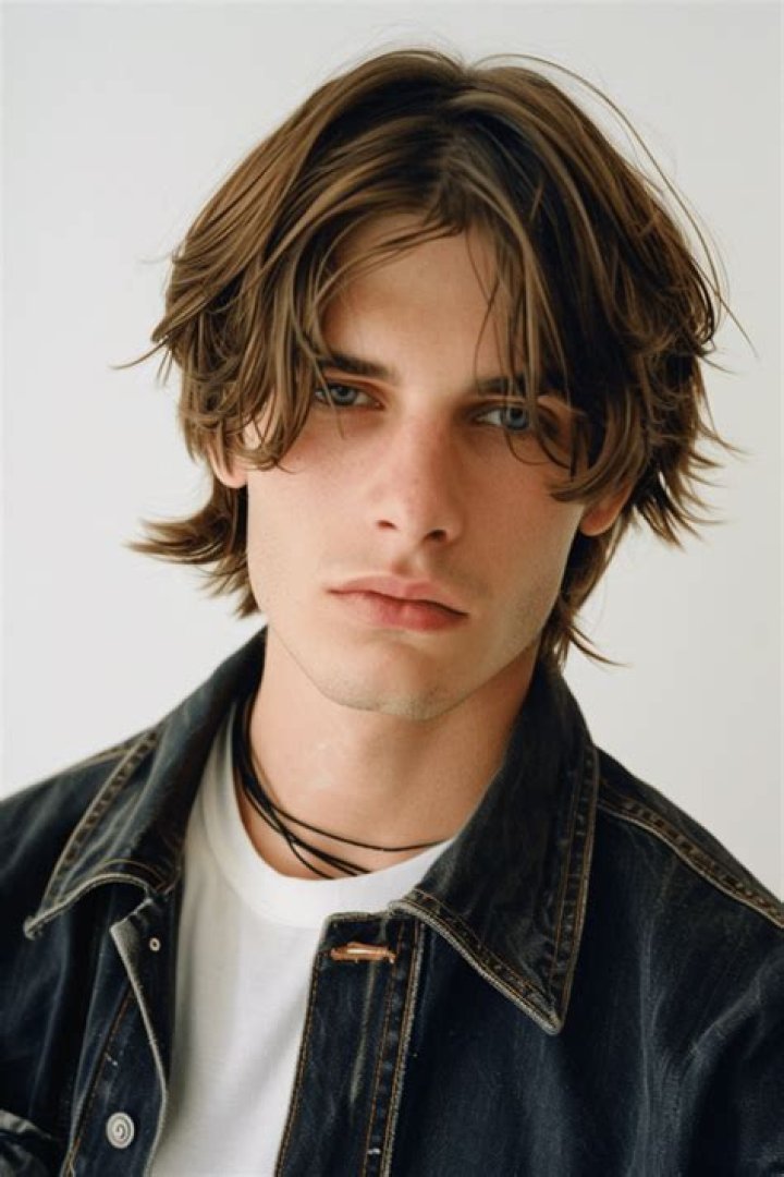 Elevate Your Style with Men's Haircut Long Bangs