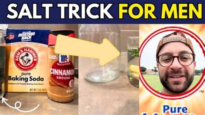 Mens Salt Trick: The Revolutionary Technique for Men's Health and Wellness