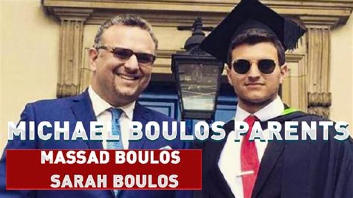 Unveiling the Roots: Michael Boulos' Parents and Their Influence