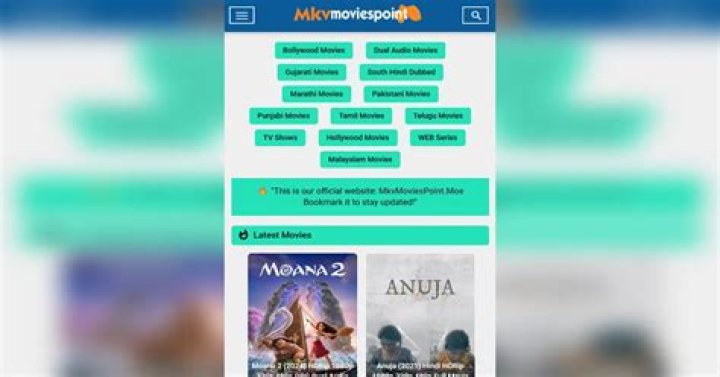 MKVMoviesPoint &ndash; All Movies: Your Ultimate Movie Download Destination