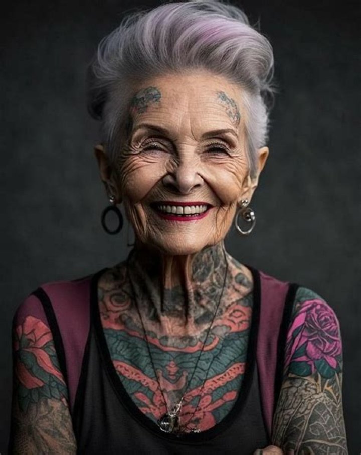 Old People with Tattoos: Breaking Stereotypes and Embracing Art