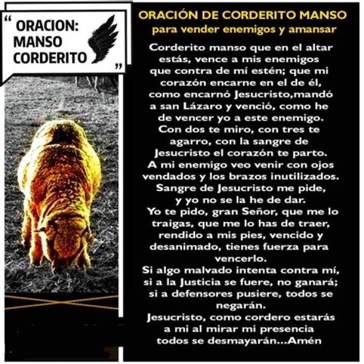 Discovering the Power of the Oración del Cordero Manso