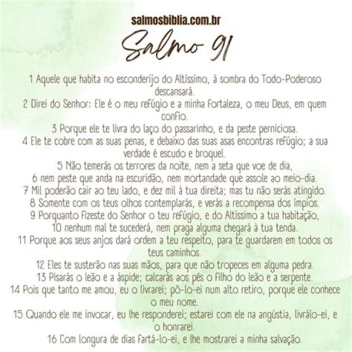 Understanding Salmo 91 Católico: A Comprehensive Guide
