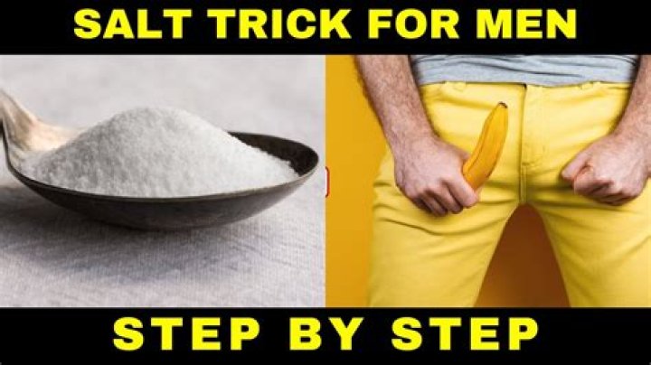 Salt Trick to Increase Penis Size: Debunking Myths and Understanding the Facts
