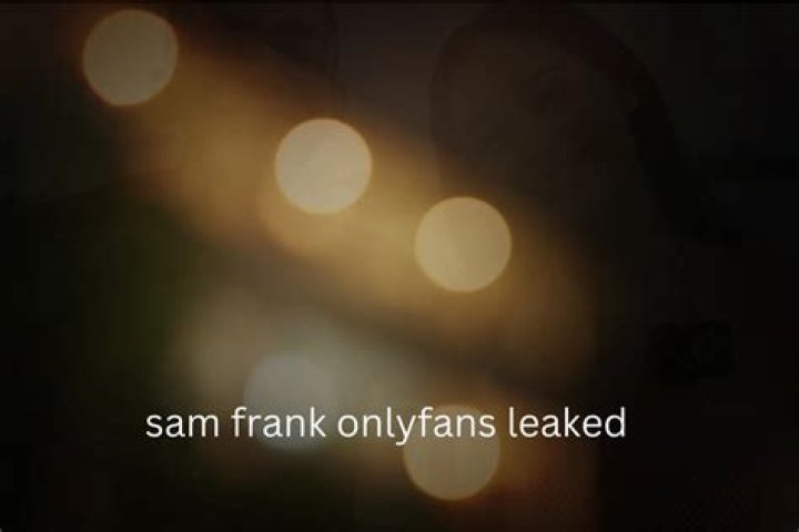 Watch Sam Frank Exclusive Content on OnlyFans Today