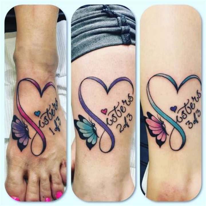 Sister Tattoos for 3: Celebrating the Bond of Sisterhood