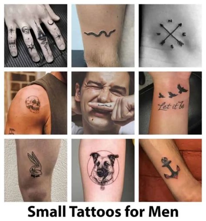 Small Symbol Tattoos for Men: Meaningful Ink Choices