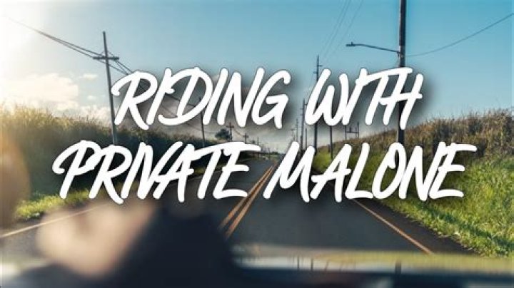 Unraveling the Story Behind the Song "Private Malone"