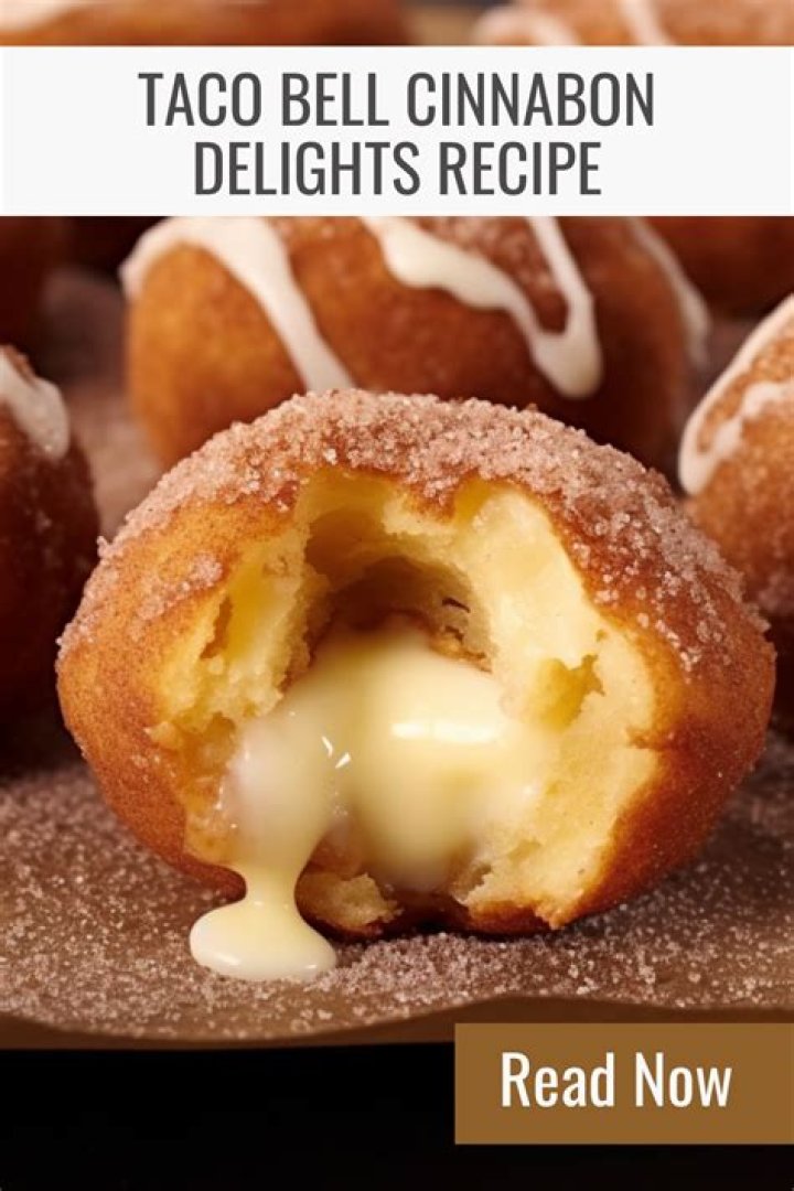 Taco Bell Cinnabon Delights: A Sweet Indulgence
