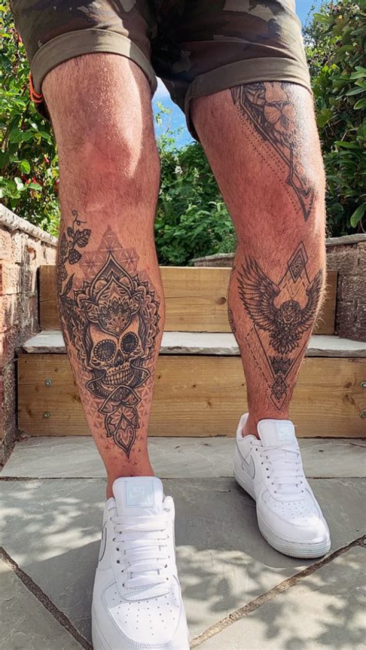 Thigh Leg Tattoos for Men: A Comprehensive Guide