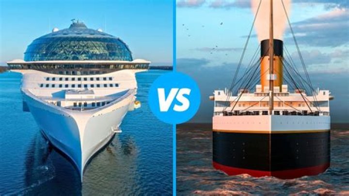 Titanic Compared to Today's Ships: A Journey Through Time