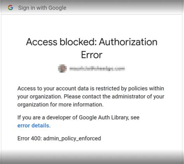 Understanding and Resolving Unity Authorization Error