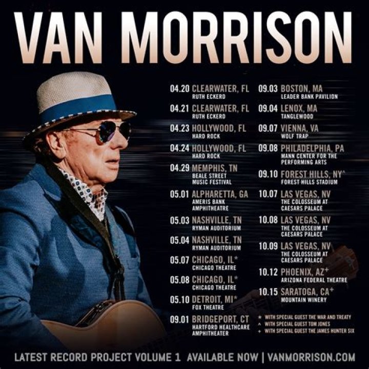 Experience the Magic of the Van Morrison Tour