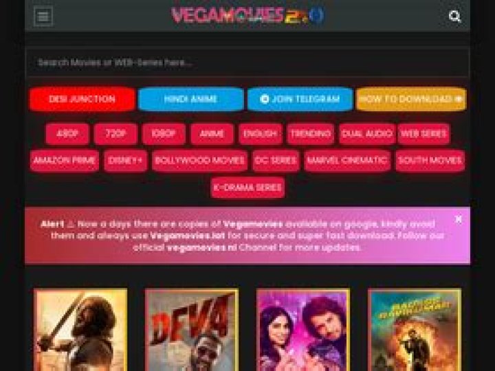 Explore the World of Vegamovie.com: Your Ultimate Movie Streaming Destination