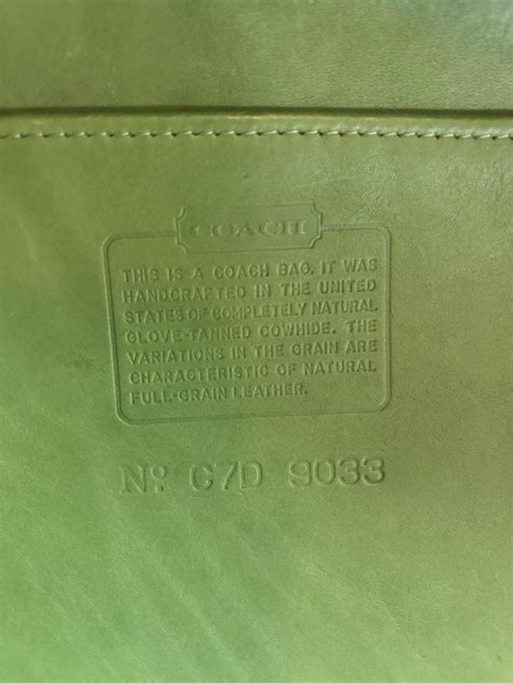 Discovering the Allure of Vintage Coach Red Ergo 9033