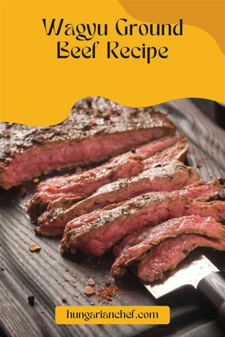 Indulge in Luxury: The Ultimate Wagyu Ground Beef Recipe