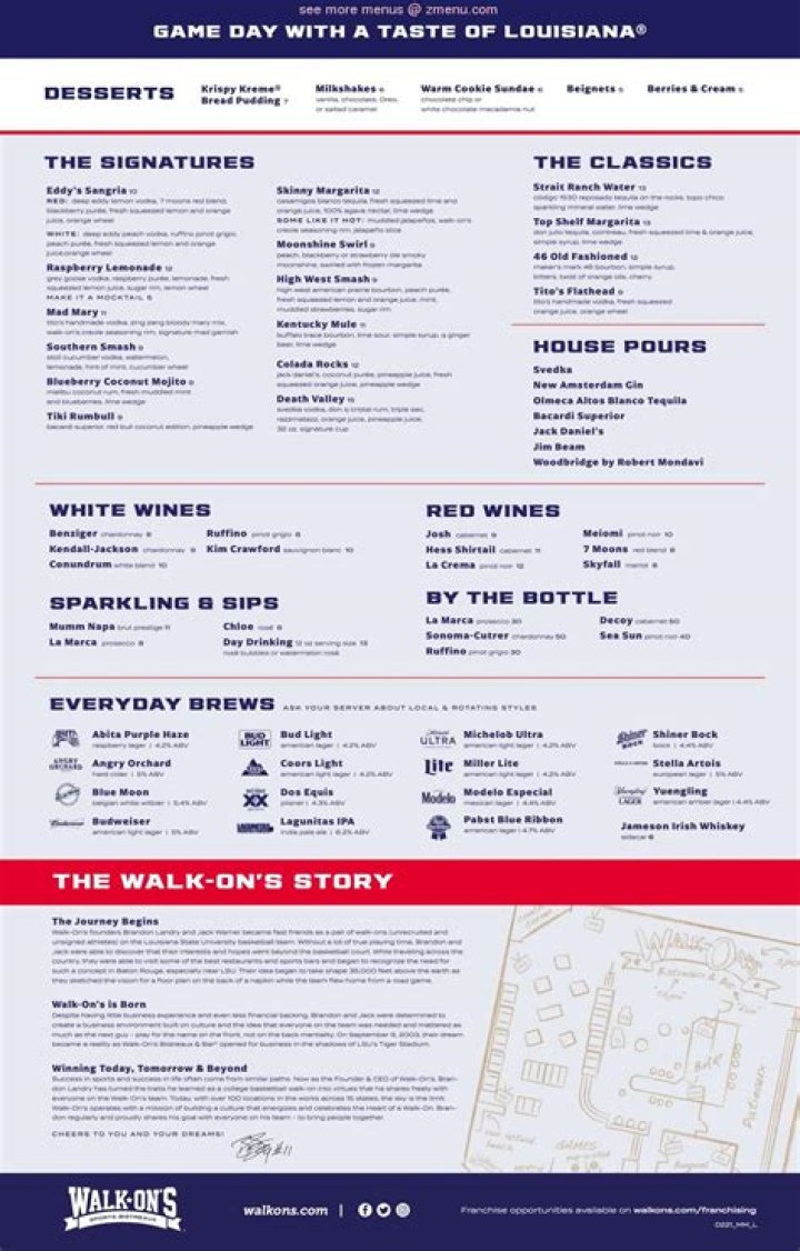 Discovering the Vibrant Experience of Walk Ons Brusly