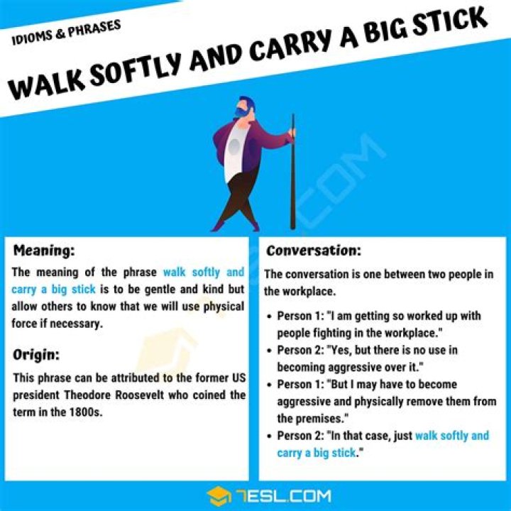 Embracing Power with Grace: The Philosophy Behind "Walk Softly Carry a Big Stick"