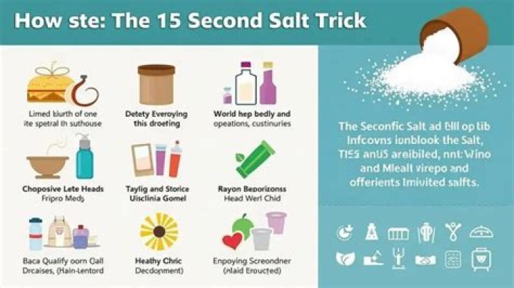 What is the Salt Trick: Unveiling the Hidden Benefits and Practical Uses